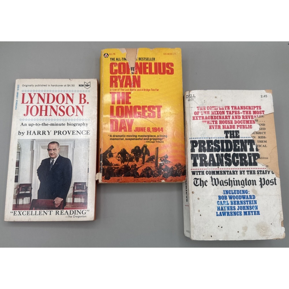 Cold War Books Watergate Transcripts Allies Invasion Hitler History Politics